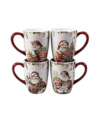 Certified International Christmas Story 4 Piece Mug