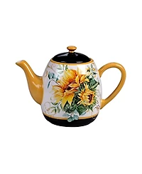 Certified International Sunflower Fields Teapot