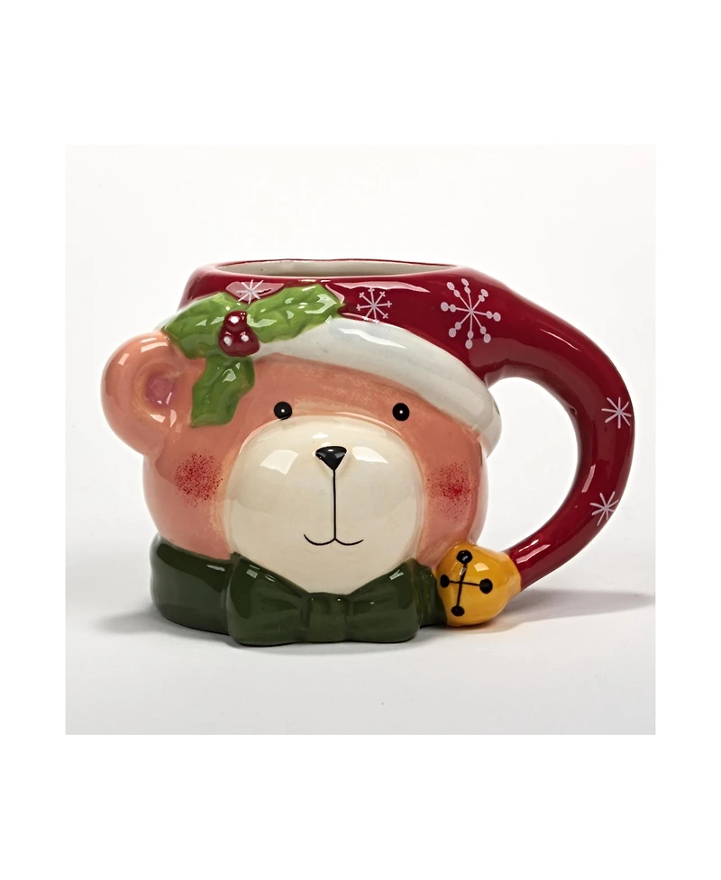 Certified International Holiday 4 Piece Mug Set