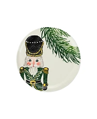 Vietri Nutcrackers Dinnerware Salad Plates, Set of 4