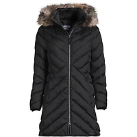 Lands' End Women's Tall Insulated Cozy Fleece Lined Winter Coat