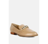 Pola Leather Horsebit Loafers Women