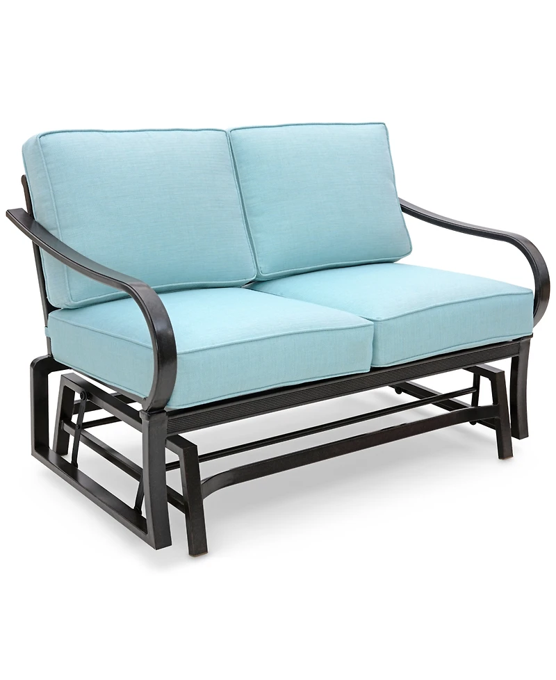 St Croix Outdoor Loveseat Glider, Created for Macy's