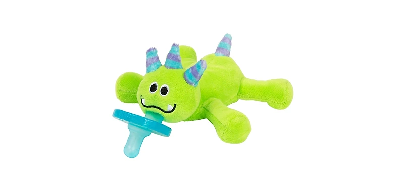 WubbaNub Infant Pacifier - Green Monster