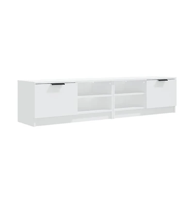 Tv Stands 2 pcs White 31.5"x13.8"x14.4" Engineered Wood