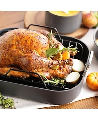 All-Clad HA1 Nonstick Hard Anodized Roaster with Rack Cookware