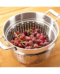All-Clad Essentials Hard Anodized Nonstick Cookware, Stockpot with Multi-Purpose Insert and Lid