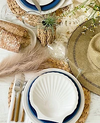 Fiesta Coastal Shell-Shaped Plate