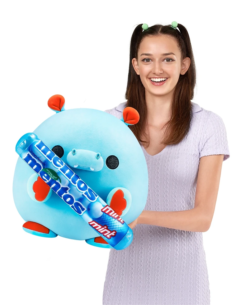 5 Surprise Snackles Series 1 Plush Hippo