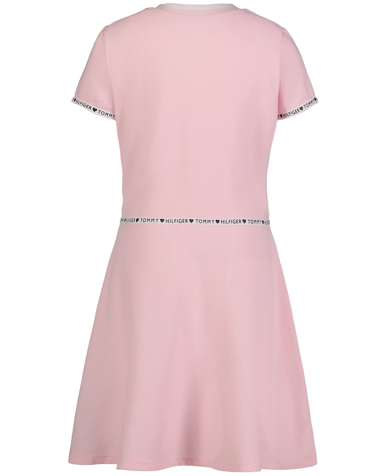 Tommy Hilfiger Big Girls Quarter Zip Dress