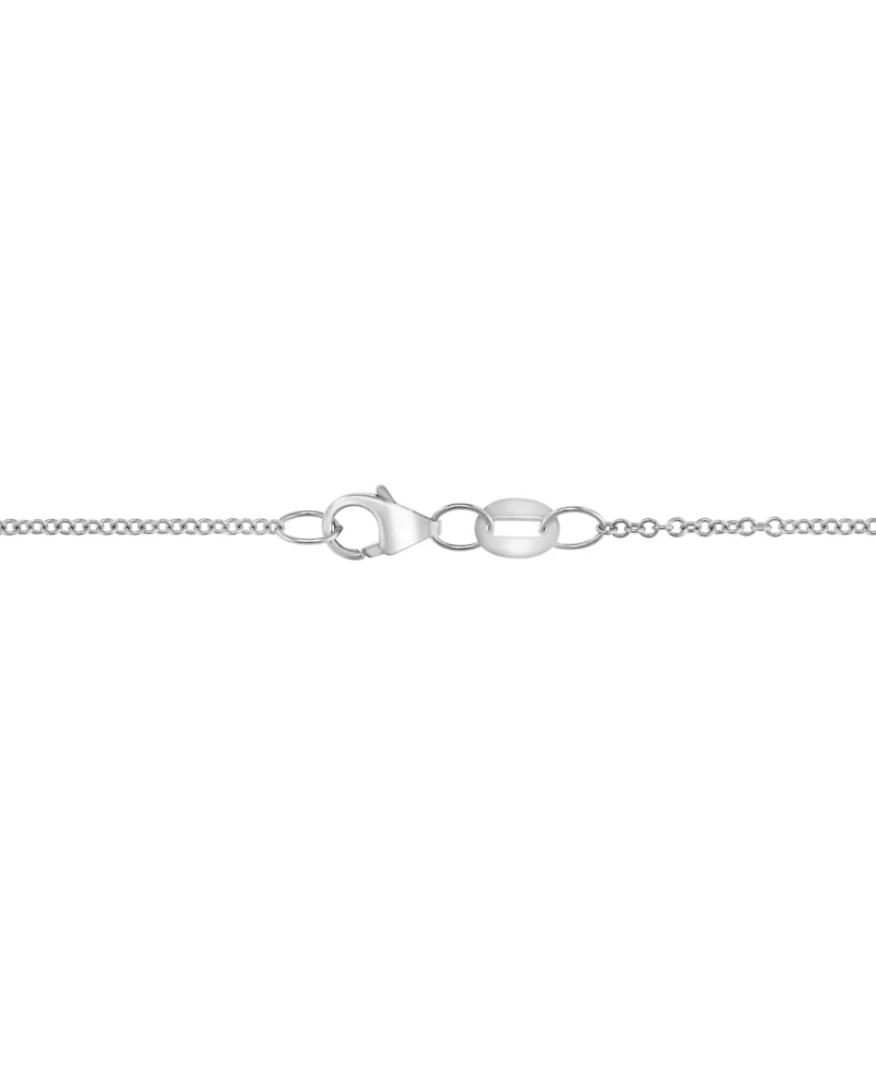 Effy Multi-Gemstone Cross 18" Pendant Necklace (9-3/4 ct. t.w.) in Sterling Silver