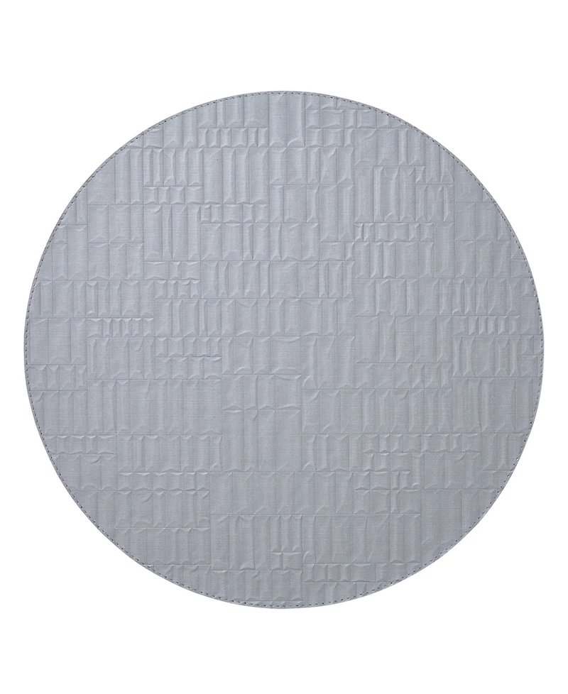 Mode Living Chequer Placemats, Set of 4 - Black