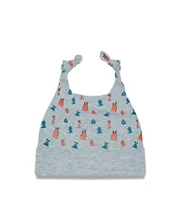 Infant Boys and Girls New Era Heather Gray Miami Dolphins Critter Cuffed Knit Hat