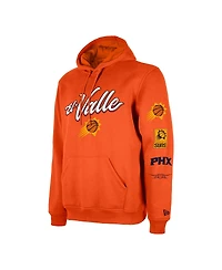 Men's New Era Orange Phoenix Suns 2023/24 City Edition Pullover Hoodie