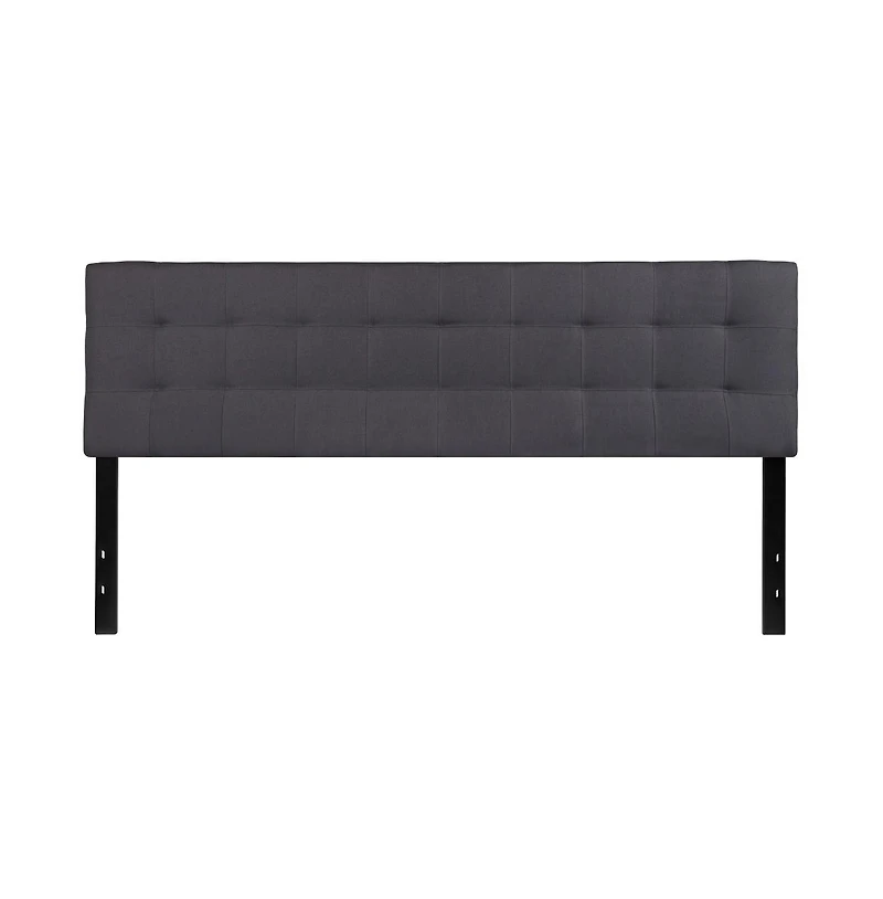 Quilted Tufted King Upholstered Headboard