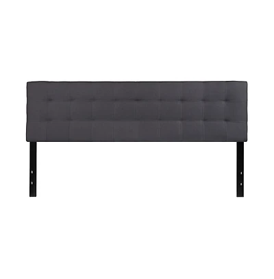 Quilted Tufted King Upholstered Headboard