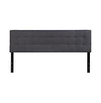 Quilted Tufted King Upholstered Headboard