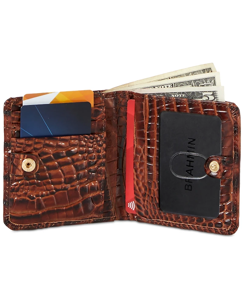 Brahmin Jane Melbourne Embossed Leather Wallet