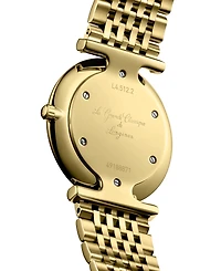 Longines Women's Swiss La Grande Classique de Longines Diamond (1/10 ct. t.w.) Gold Pvd Bracelet Watch 29mm