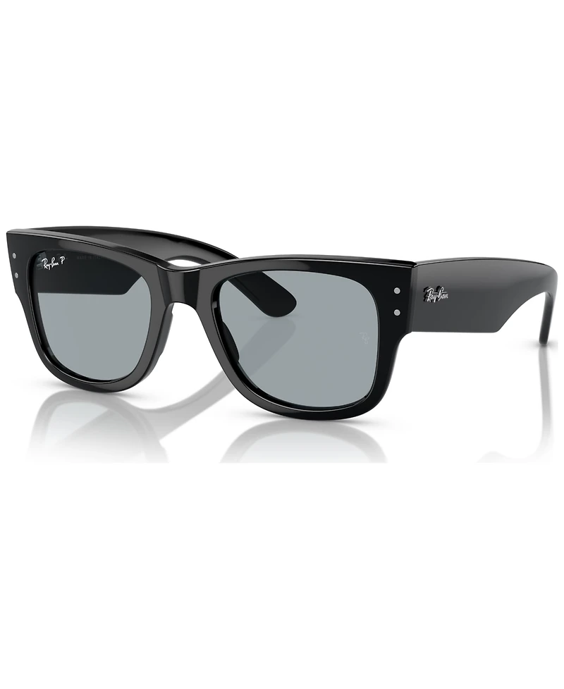 Ray-Ban Unisex Mega Wayfarer Polarized Sunglasses, RB0840S