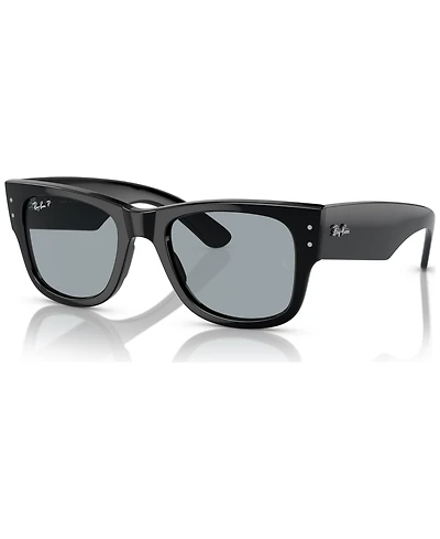 Ray-Ban Unisex Mega Wayfarer Polarized Sunglasses, RB0840S