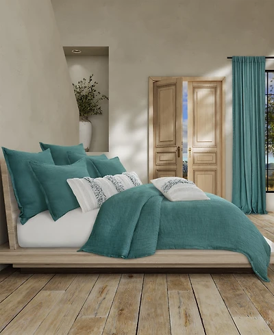 White Sand South Seas Cotton Duvet Cover, King/California King