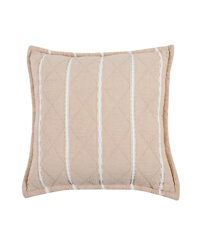 White Sand Playa Square Decorative Pillow Cover, 20" x 20"