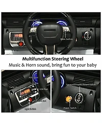 12V Electric Ride On Truck with Parental Remote Control and Led Lights