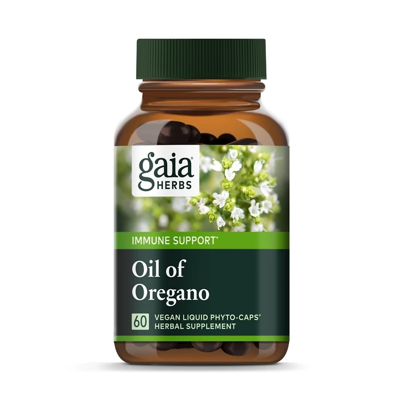 Gaia Herbs Oil of Oregano - Immune and Antioxidant Support Supplement to Help Sustain Overall Well-Being - With Oregano Oil, Carvacrol