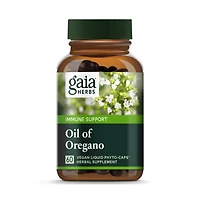Gaia Herbs Oil of Oregano - Immune and Antioxidant Support Supplement to Help Sustain Overall Well-Being - With Oregano Oil, Carvacrol