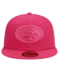 Men's New Era Pink San Francisco 49ers Color Pack 59FIFTY Fitted Hat
