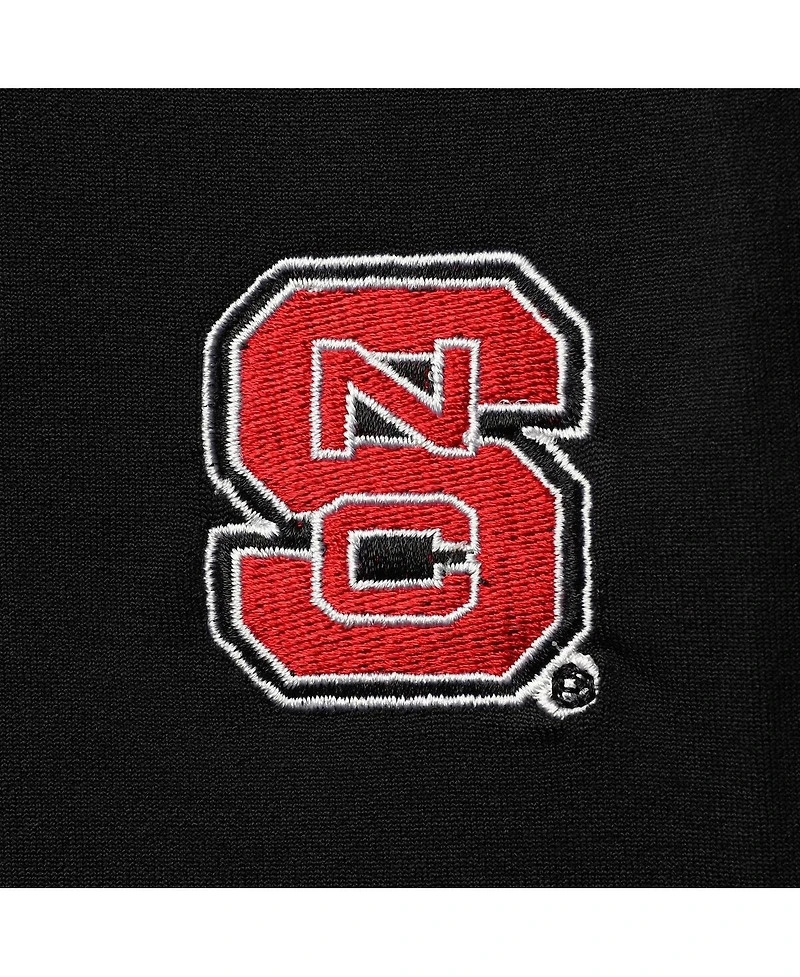 Women's ZooZatz Black Nc State Wolfpack Fleece Leggings