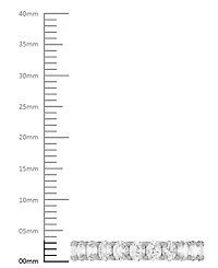 Diamond Oval-Cut Eternity Band (2 ct. t.w.) Platinum or 14k Gold