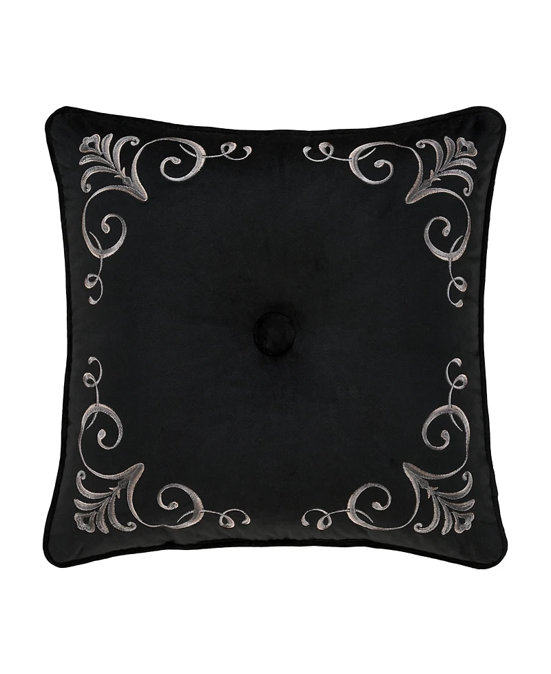 Five Queens Court Davinci Square Decorative Pillow, 18" x 18"