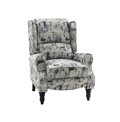 Asikli Manual Recliner with Wingback Design