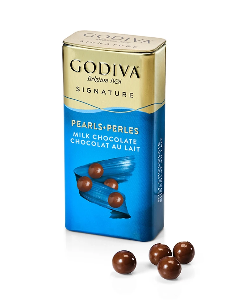 Godiva Milk Chocolate Pearls, Set of 18