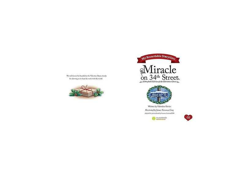 My Recordable Storytime- Miracle on 34th Street by Valentine Davies Estate