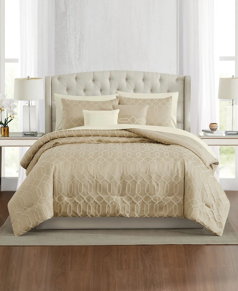Pem America Victoria Geo 9 Piece Comforter Set