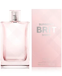 Burberry Brit Sheer Eau de Toilette Spray, 3.3 oz.