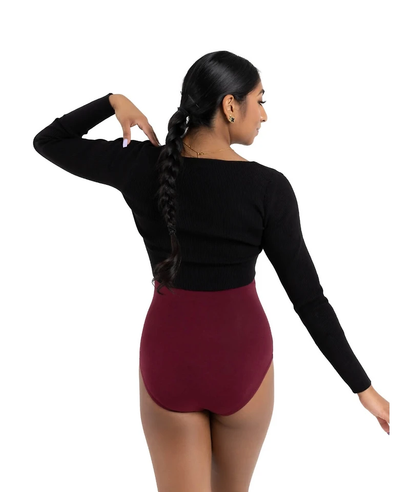 Capezio Women's Shrug with Faux Knot