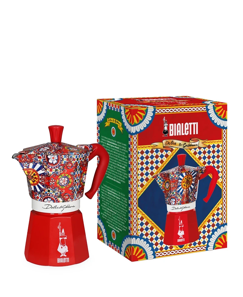 Dolce&Gabbana Moka Machine 6-Cup Coffee Maker