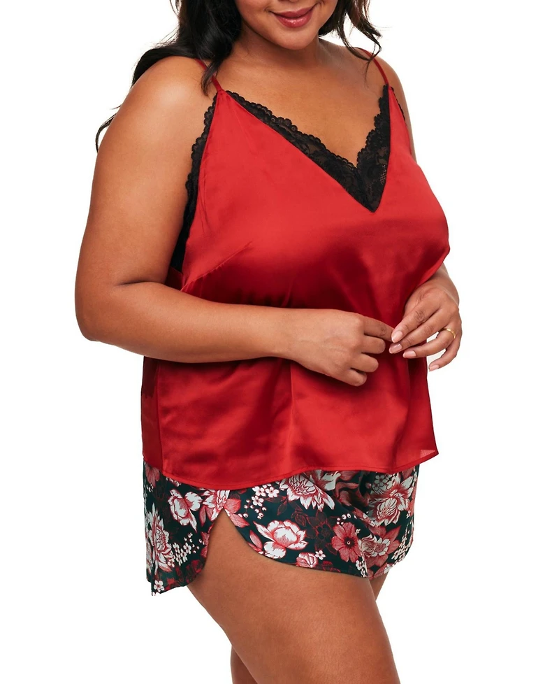 Adore Me Women's Linny Pajama Camisole & Shorts Set