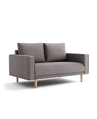 Aurelia 63" Boucle Fabric Loveseat