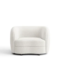 Isabella 43" Boucle Fabric Club Chair