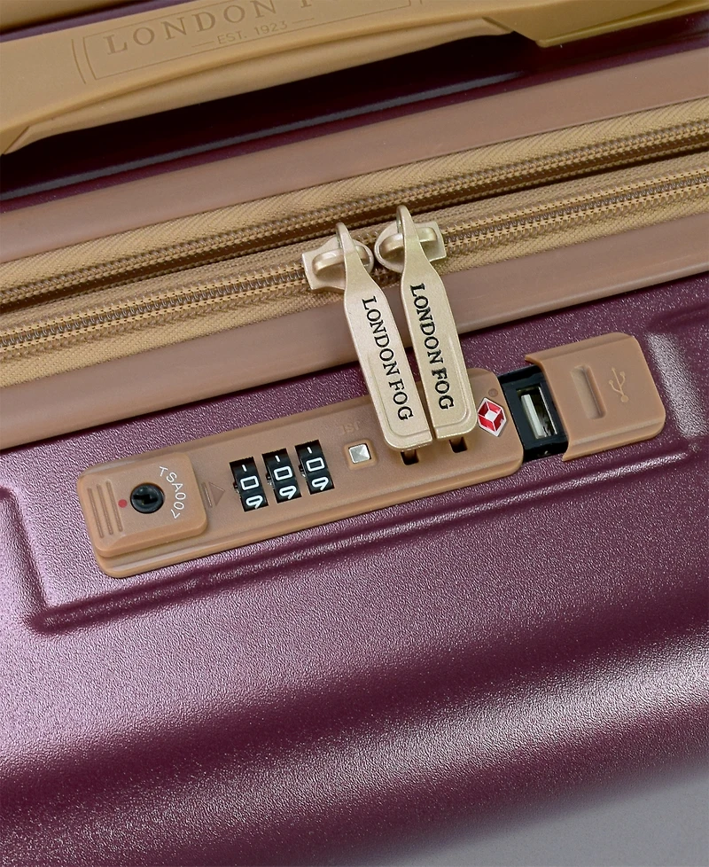 London Fog Regent 21" Carry-on Expandable Spinner, Created for Macy's