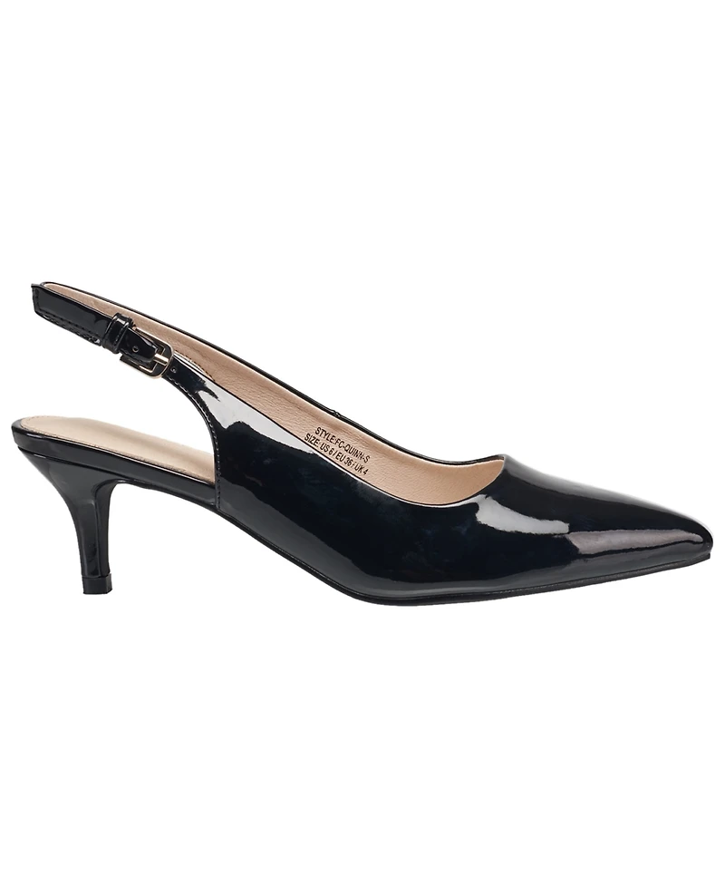 French Connection Ladies Quinn Slingback Kitten Heel