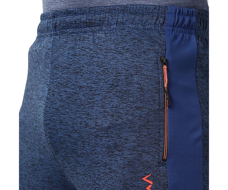 Campus Sutra Men's Indigo Blue Side-Striped Track pants