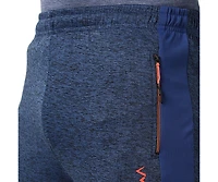 Campus Sutra Men's Indigo Blue Side-Striped Track pants