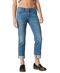 Lucky Brand Women's Mid-Rise Sweet Crop Cuffed Jeans