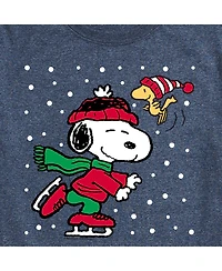 Airwaves Men's Peanuts Holidays Short Sleeve T-shirt